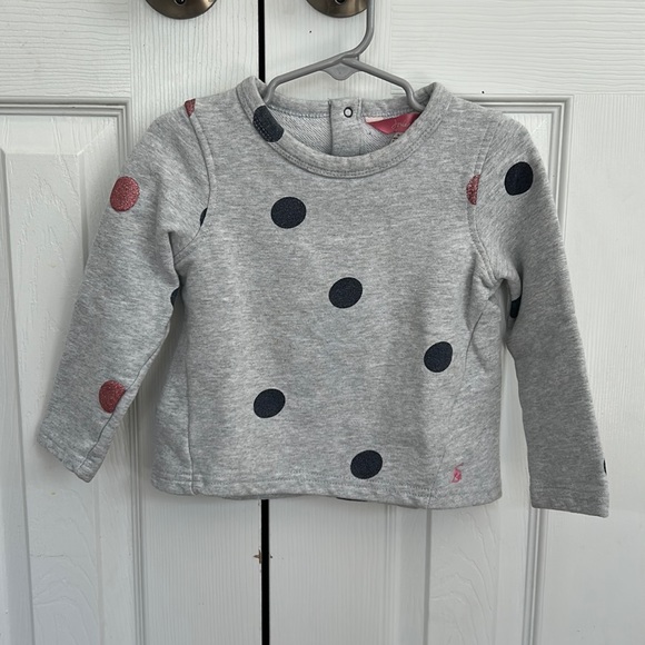 Joules Other - Joules Glittery Spot Sweatshirt